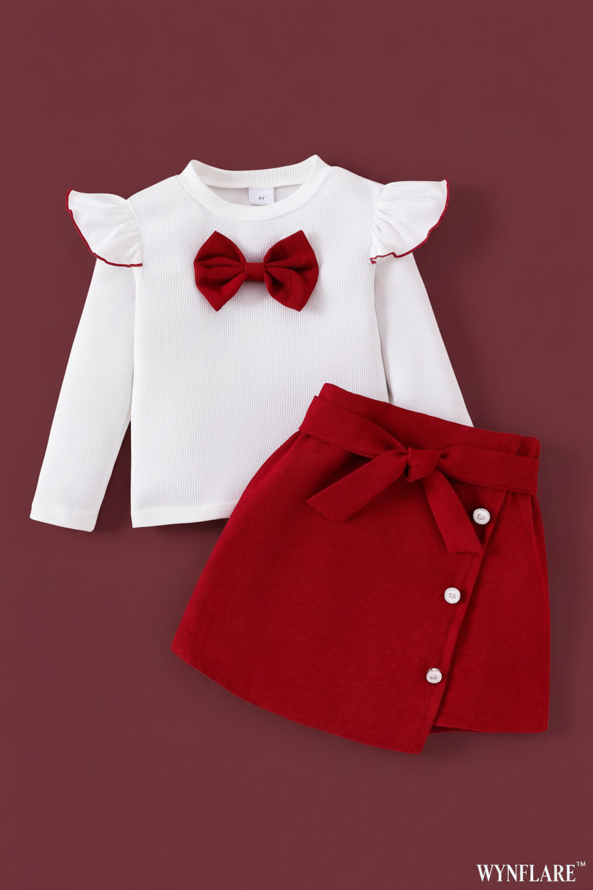 Red & White Kids' Fashion Sets That Make Every Day Feel Special