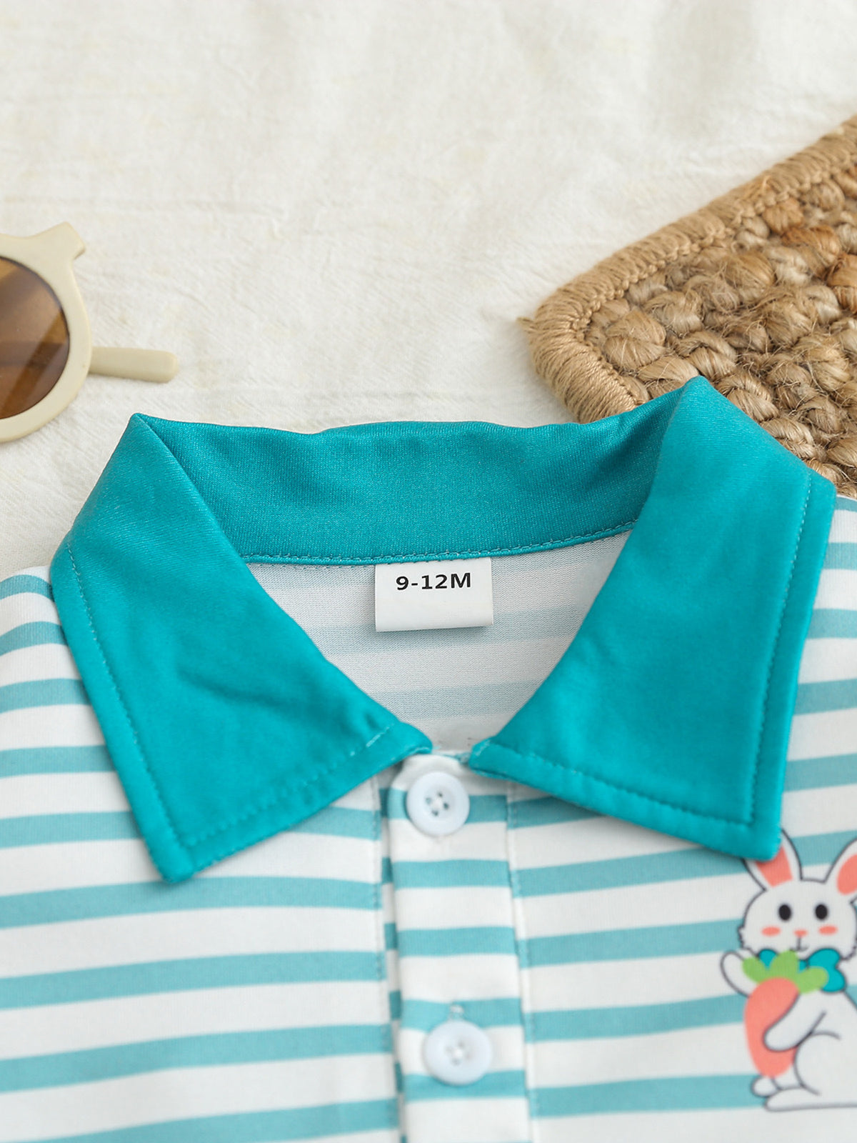Boys Striped Polo & Shorts Set – Cute Summer Outfit for Kids - WYNFLARE