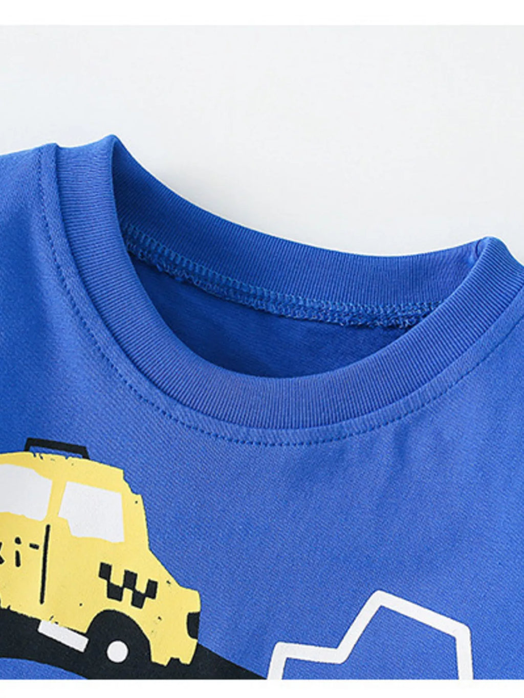 Boys Vehicle Print T-Shirt – Cute Graphic Tee for Kids - WYNFLARE