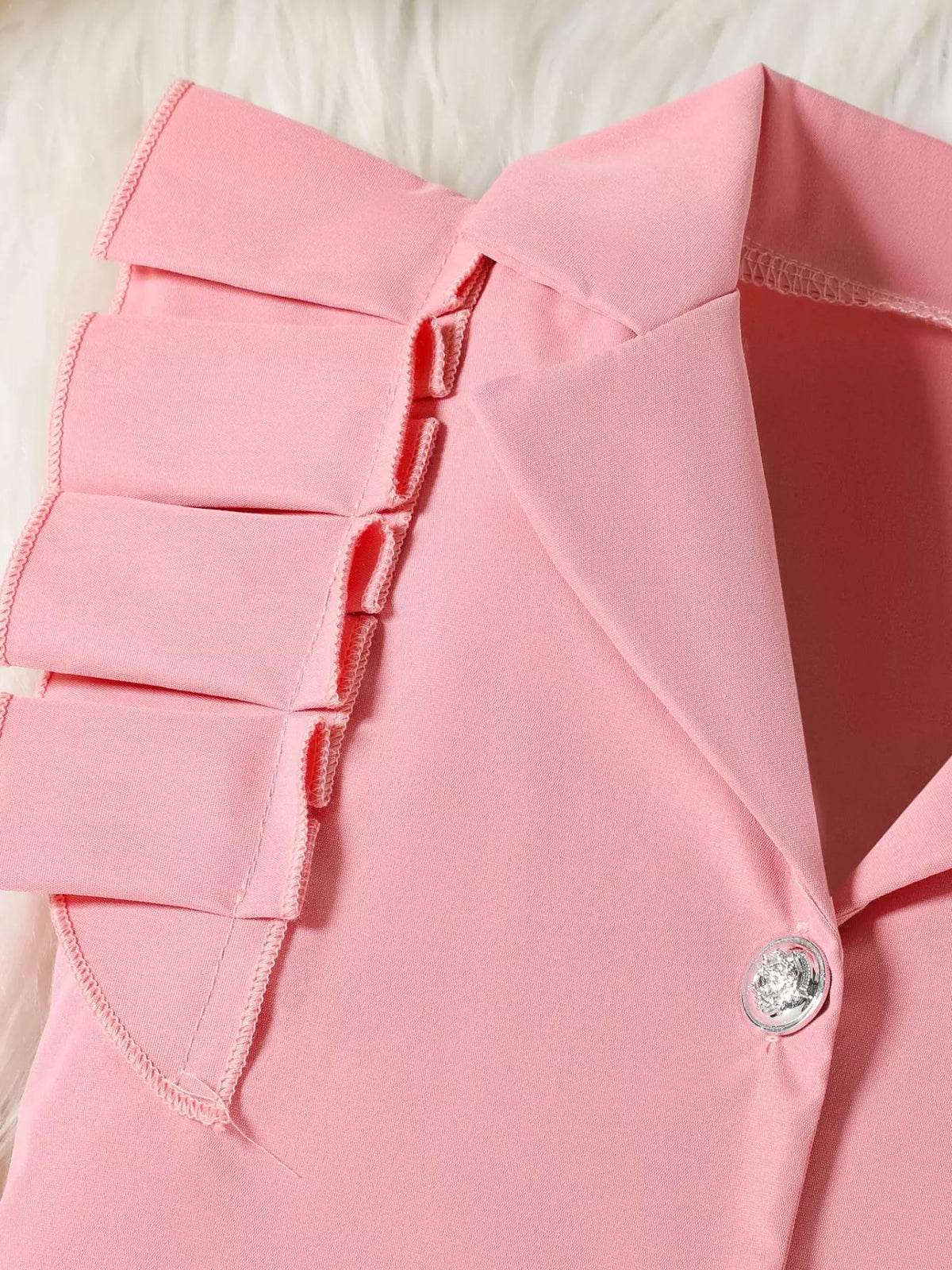 Children's Cami & Button Detail Top & Skirt Set - WYNFLARE