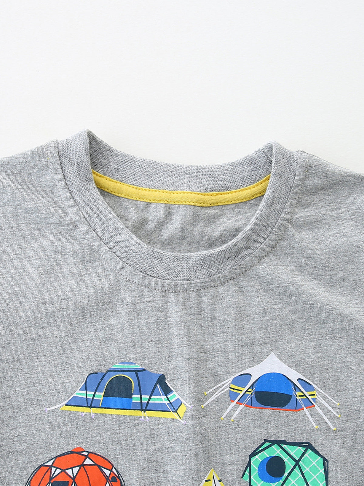 Children's Camping Adventure Graphic Tee - WYNFLARE