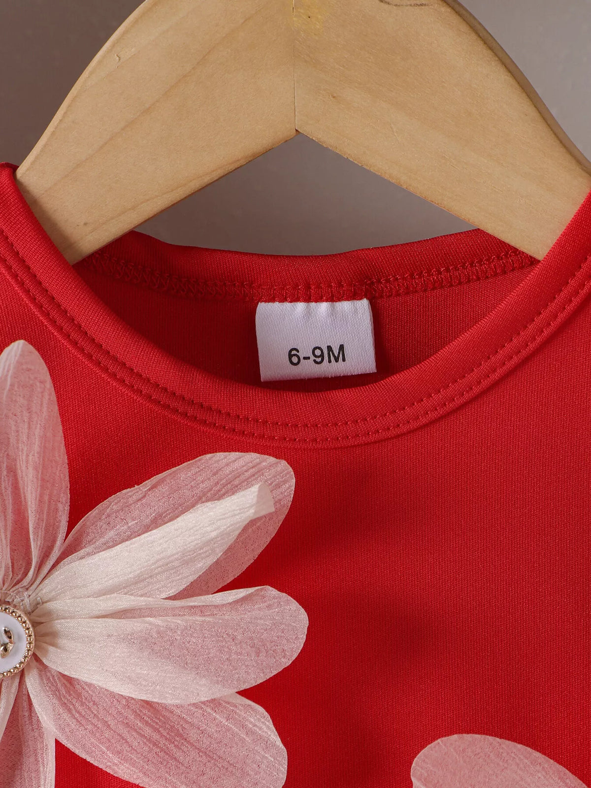 Children's Flower Sleeveless Round Neck Dress - WYNFLARE