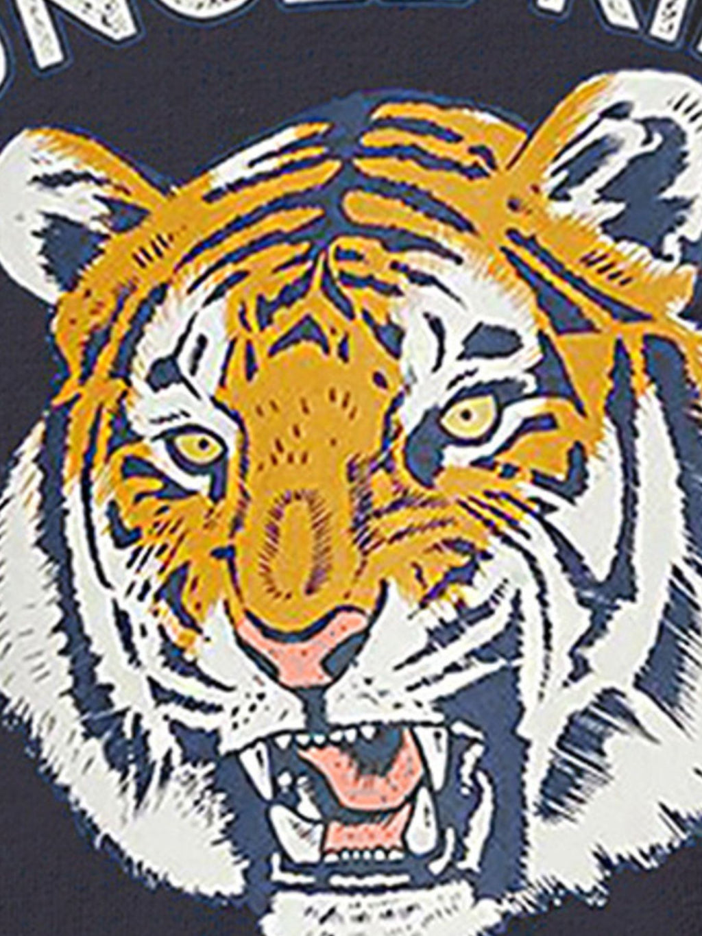 Children's Jungle King Tiger Graphic T-Shirt - WYNFLARE