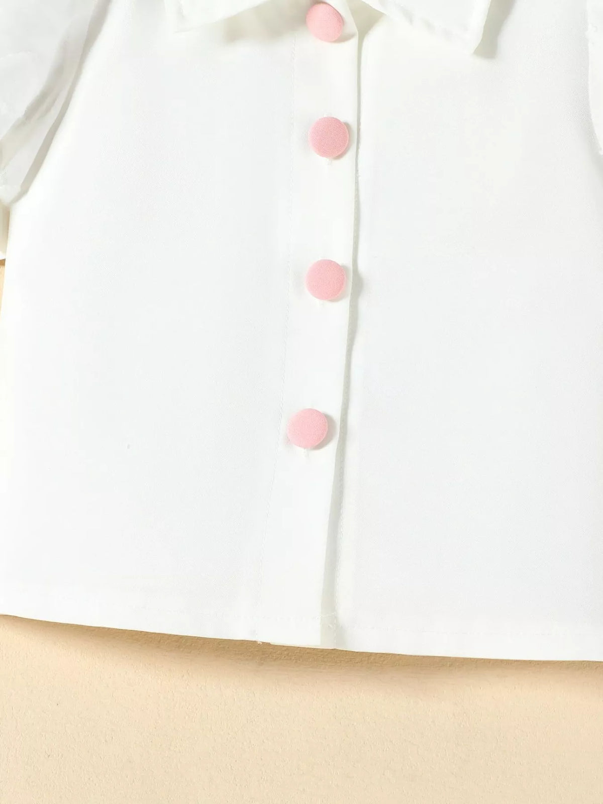 Children's Puff Sleeve Top & Skirt Set - WYNFLARE