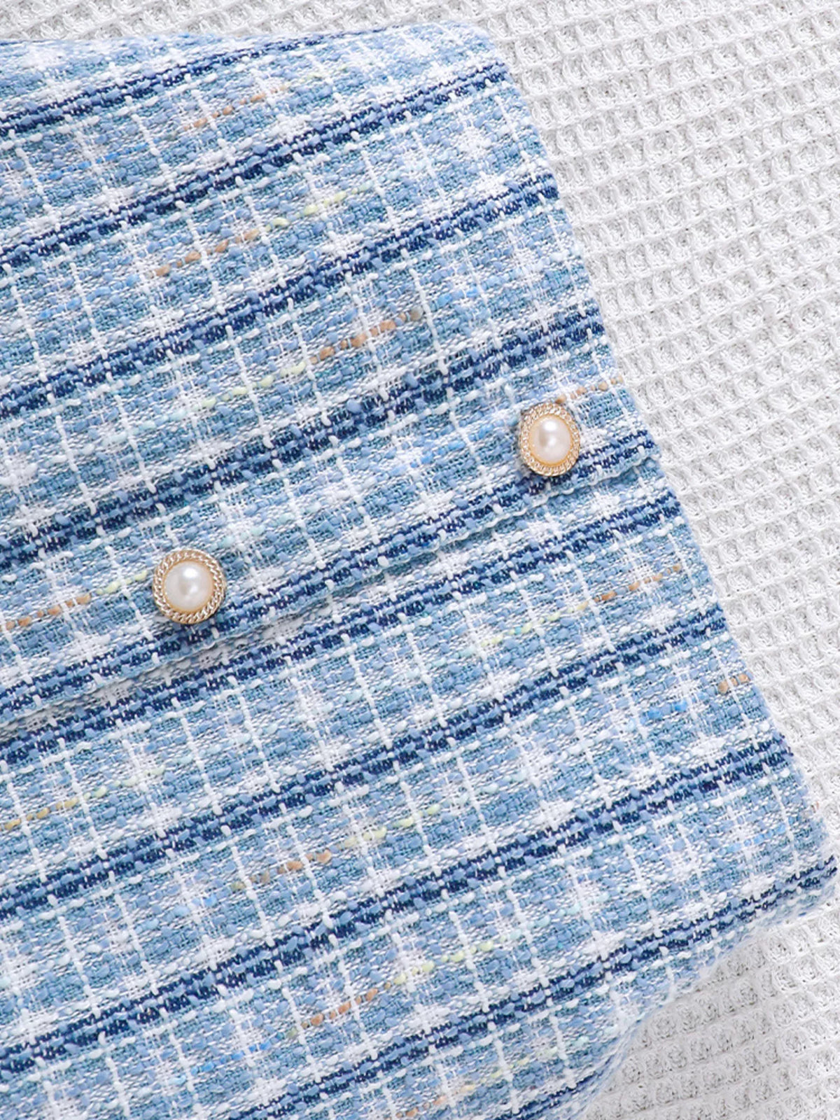 Girls Puff Sleeve Top & Plaid Skirt Set – Cute Kids' Outfit for School & Photos - WYNFLARE