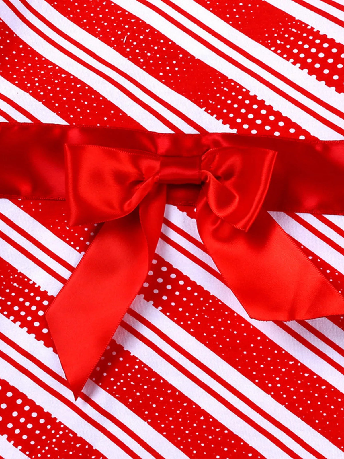 Kids Christmas Outfit Set – Striped Holiday Clothes for Boys & Girls - WYNFLARE