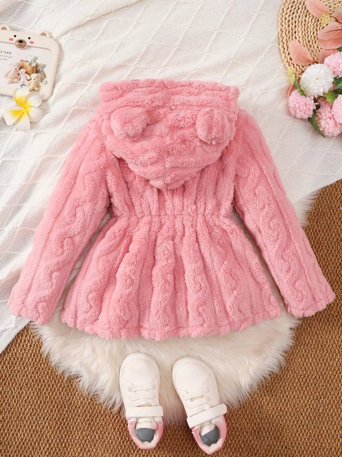Kids Zip Up Hoodie Fleece Jacket – Cozy Outerwear for Boys & Girls - WYNFLARE