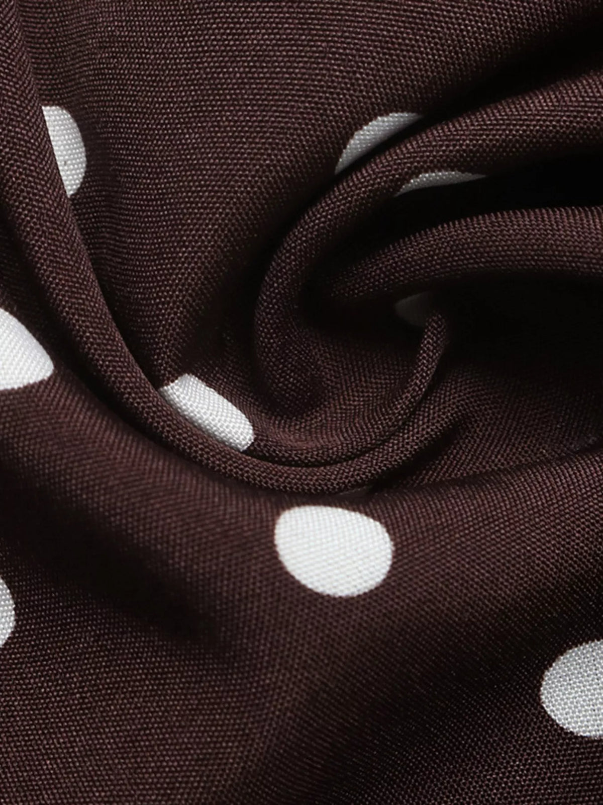Polka Dot Sleeveless Square Neck Maxi Dress - WYNFLARE