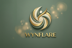 WYNFLARE Logo — Sophisticated Typography